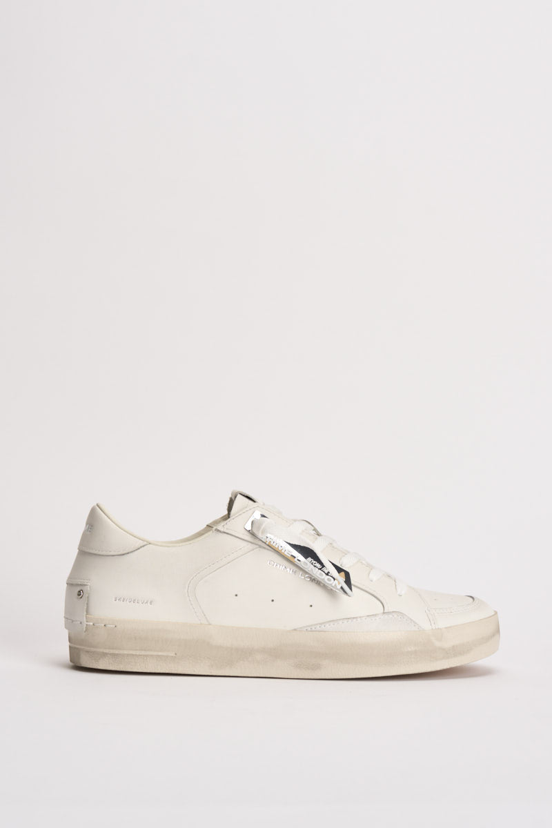 Sneakers uomo panna 16103 10 CRIME LONDON 
