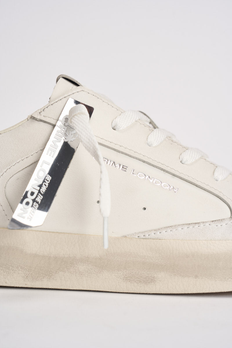 Sneakers uomo panna 16103 10 CRIME LONDON 