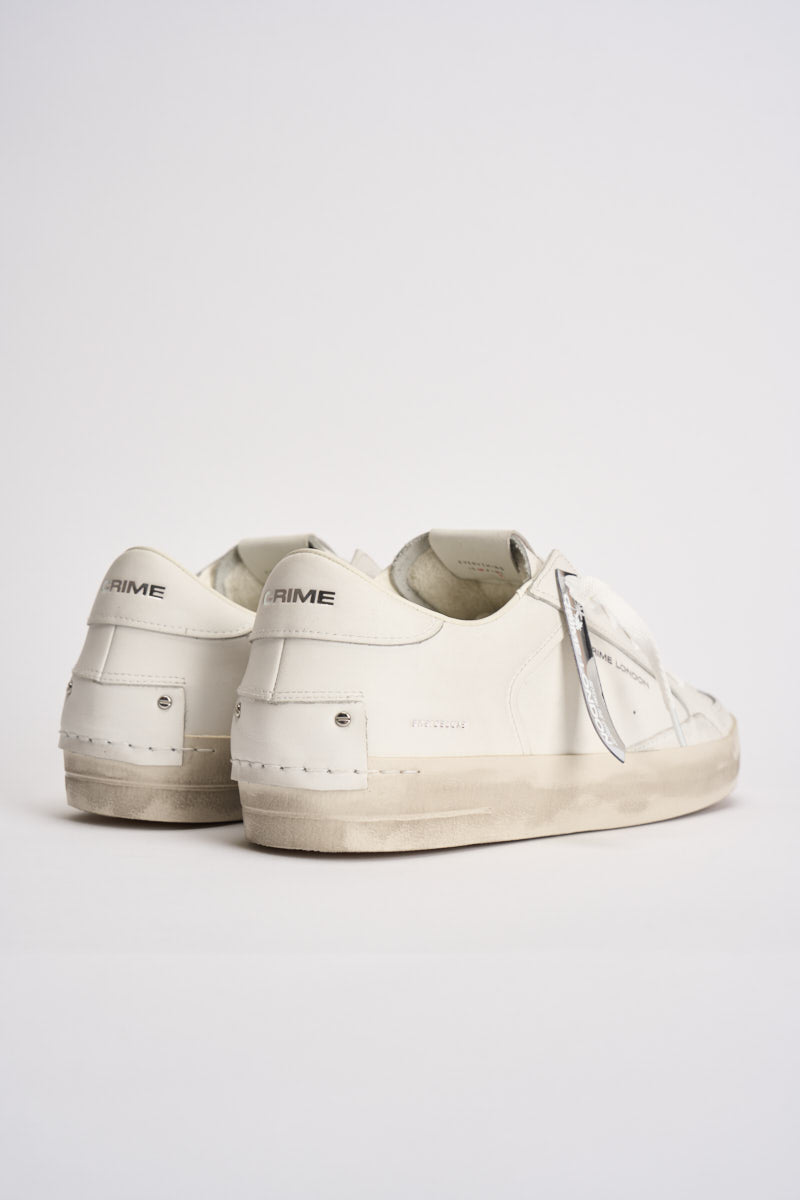 Sneakers uomo panna 16103 10 CRIME LONDON 