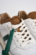 Sneakers uomo Court 2.0 bianche e verdi M451 C2VNWI D.A.T.E. 