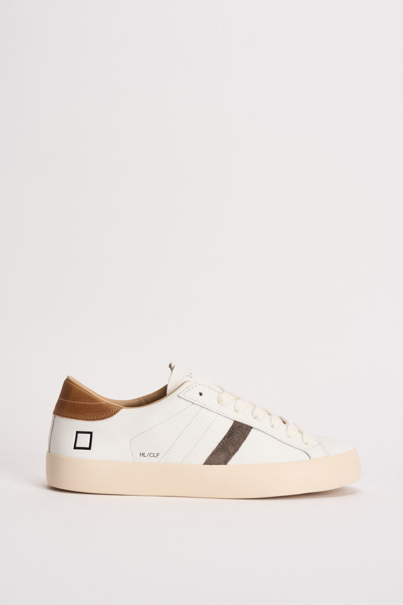 Sneakers uomo bianche e marrone M451 HLCAIN D.A.T.E. 
