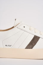 Sneakers uomo bianche e marrone M451 HLCAIN D.A.T.E. 