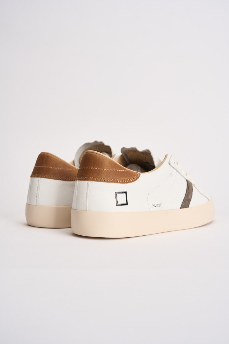 Sneakers uomo bianche e marrone M451 HLCAIN D.A.T.E. 