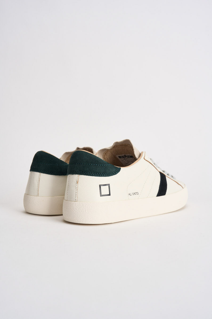 Sneakers uomo bianche e verde scuro M451 HLVNWG D.A.T.E. 