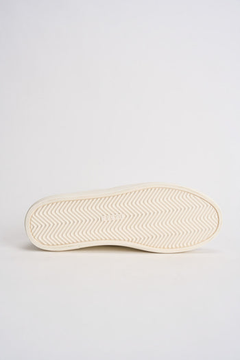 Sneakers uomo bianche e verde scuro - 7