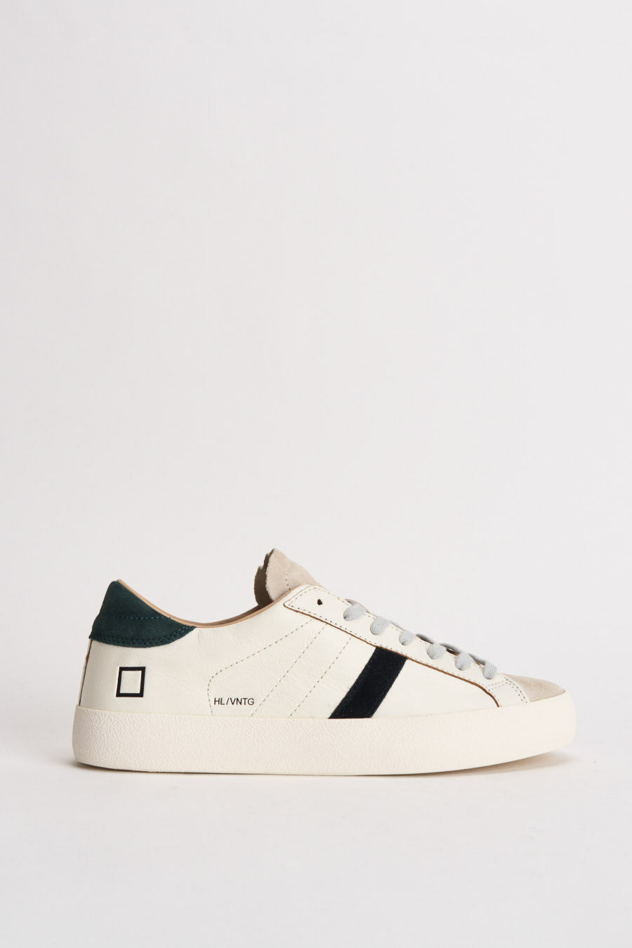 Sneakers uomo bianche e verde scuro M451 HLVNWG D.A.T.E. 