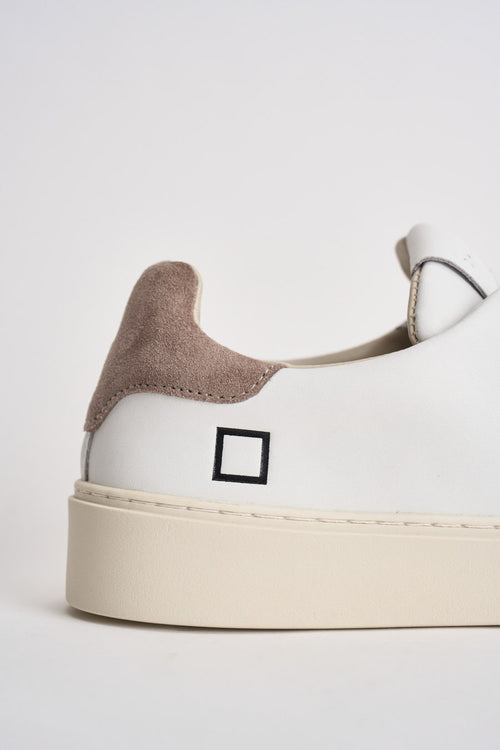 Sneakers uomo bianca e tortora - 2
