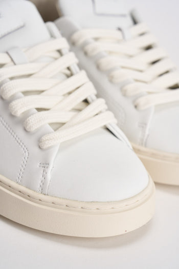 Sneakers uomo bianca e tortora - 4