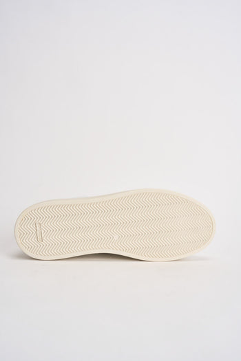 Sneakers uomo bianca e tortora - 8