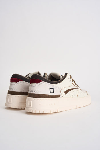 Sneakers uomo bianche e marroni - 7