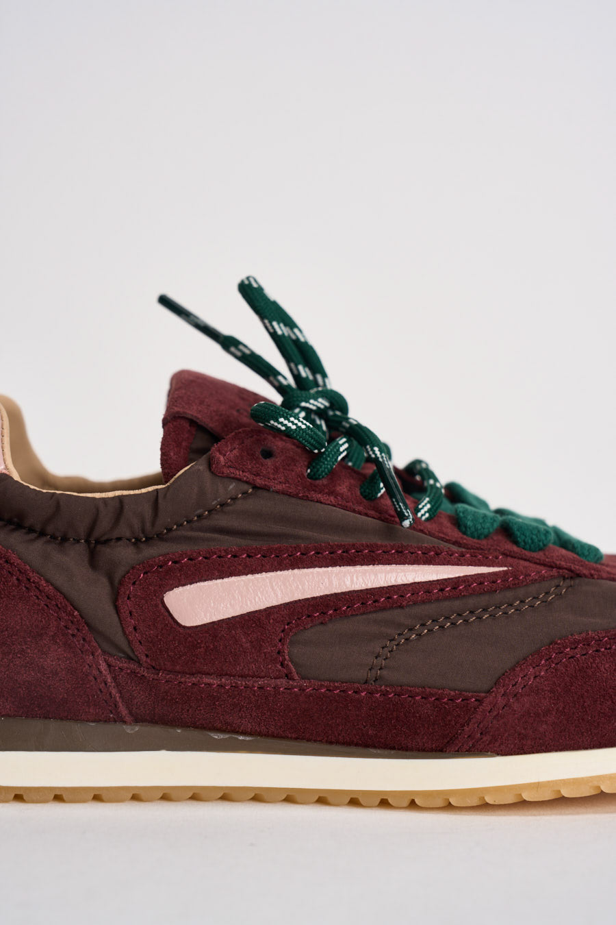 Sneakers donna bordeaux e rosa W451 ABNBR D.A.T.E. 
