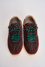 Sneakers donna bordeaux e rosa W451 ABNBR D.A.T.E. 