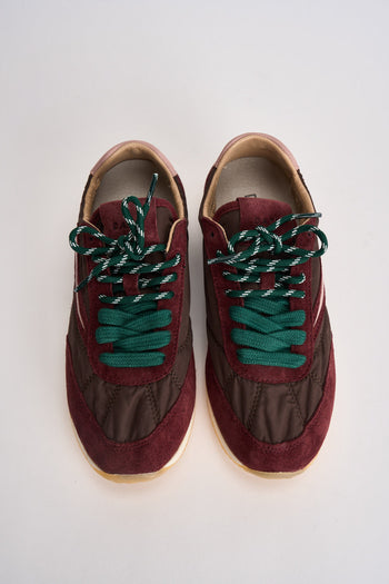Sneakers donna bordeaux e rosa - 6
