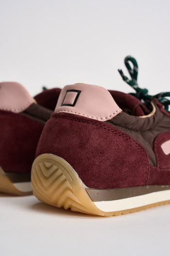 Sneakers donna bordeaux e rosa - 8