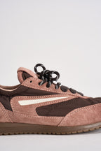 Sneakers donna rosa e marroni W451 ABNYBP D.A.T.E. 