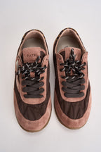 Sneakers donna rosa e marroni W451 ABNYBP D.A.T.E. 