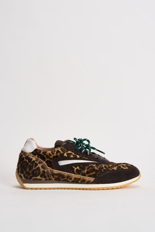 Sneakers donna in cavallino animalier - 1