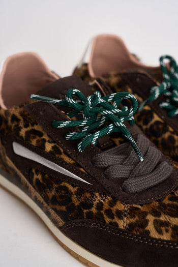 Sneakers donna in cavallino animalier - 5