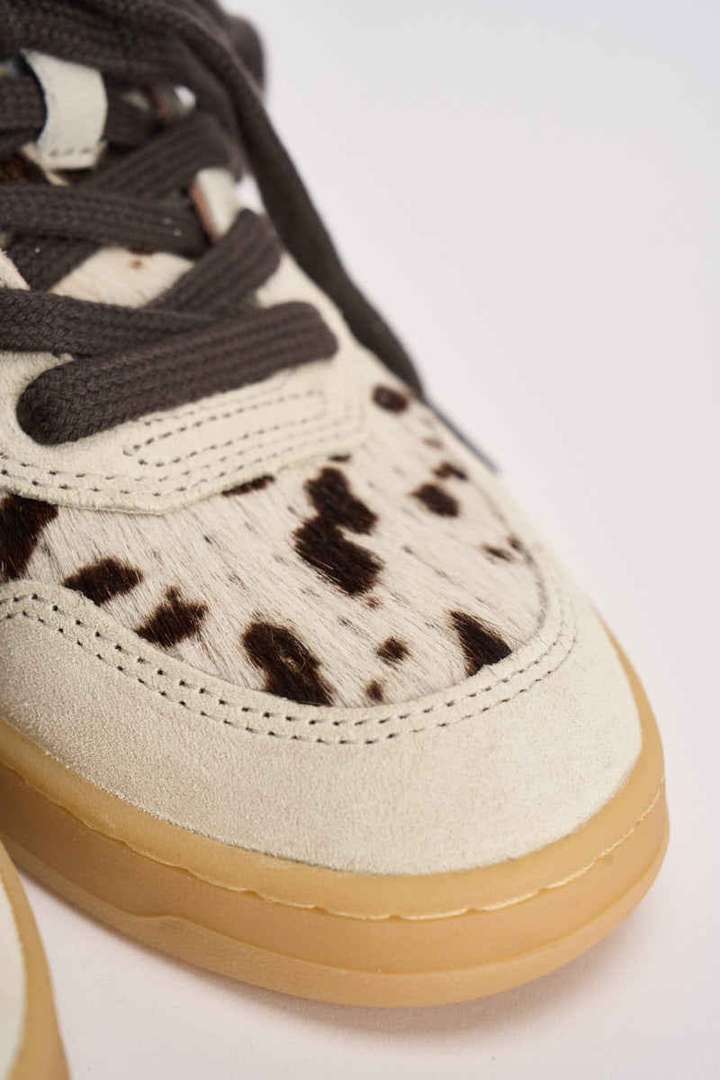 Sneakers donna Court 2.0 muccate marrone W451 C2ANCW D.A.T.E. 
