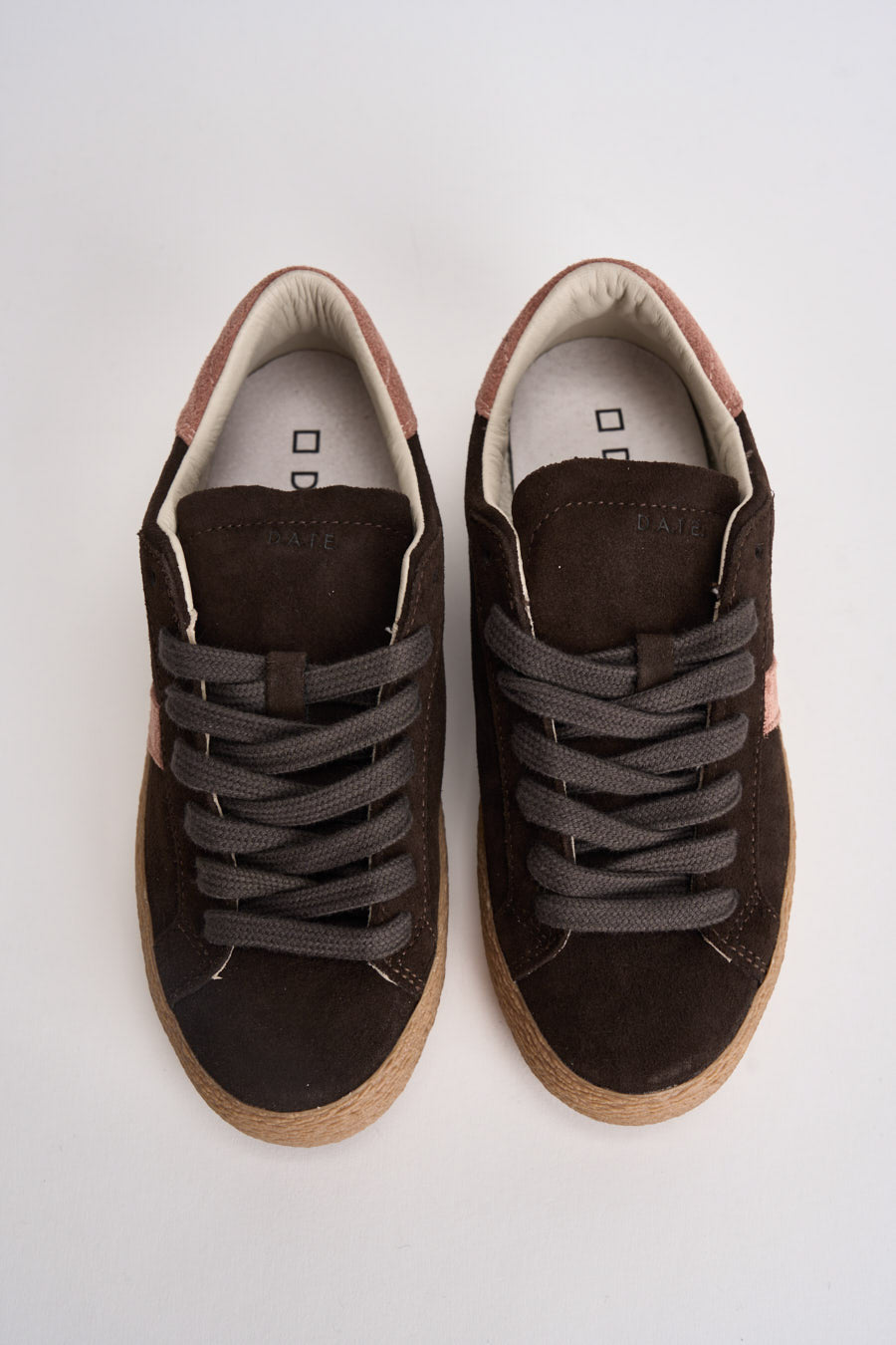 Sneakers donna Hill Low Vintage marrone W451 HLSDBR D.A.T.E. 