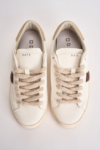 Sneakers uomo Hill Low Vintage bianche e beige - 5