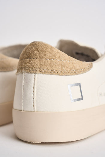 Sneakers uomo Hill Low Vintage bianche e beige - 7
