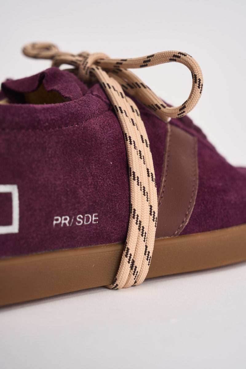 Sneakers donna Prima bordeaux W451 PRSDNE D.A.T.E. 