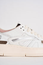 Sneakers donna Torneo bianche e rosa W451 TOCOWP D.A.T.E. 