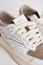Sneakers donna Torneo bianche e rosa W451 TOCOWP D.A.T.E. 