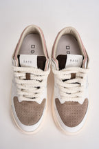 Sneakers donna Torneo bianche e rosa W451 TOCOWP D.A.T.E. 