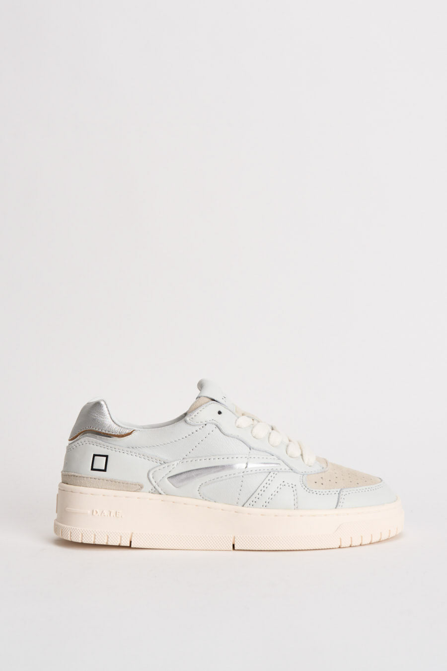 Sneakers donna Torneo bianche e beige W451 TPCAWS D.A.T.E. 