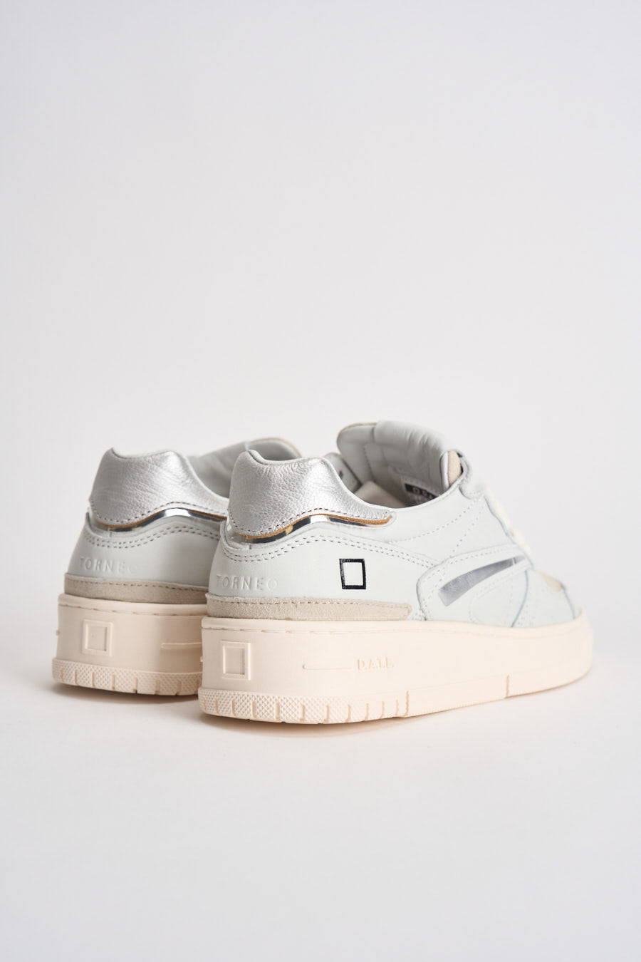 Sneakers donna Torneo bianche e beige W451 TPCAWS D.A.T.E. 