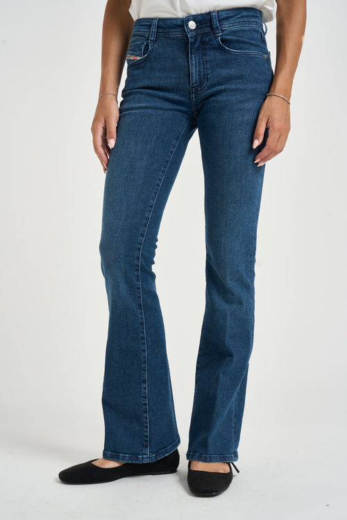 Jeans donna bootcut blu