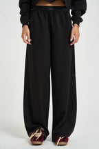 Pantalone donna a gamba ampia nero A22308 0TJBU9XX DIESEL 