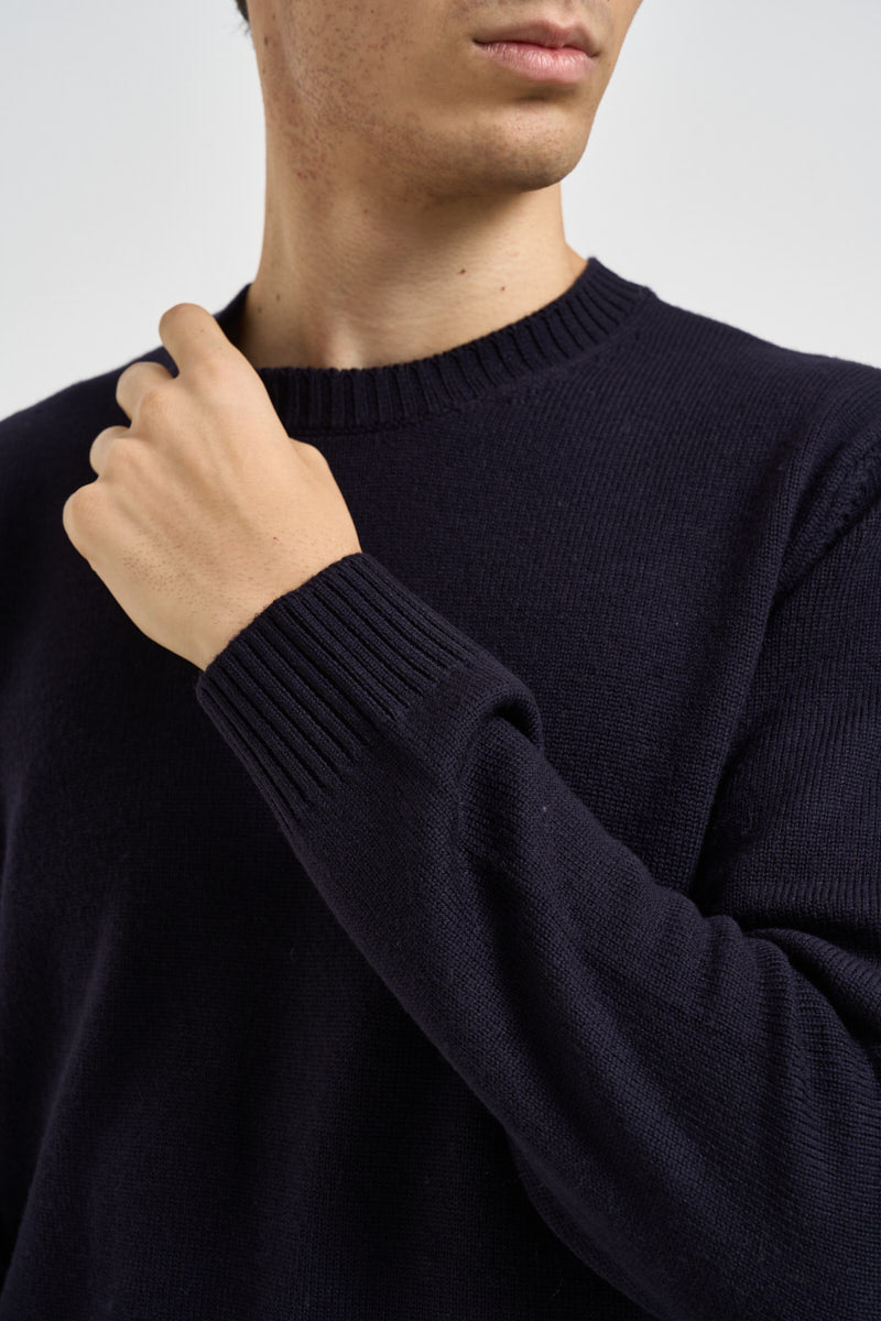 Maglia uomo girocollo blu notte 020 BLU NOTTE DIKTAT 