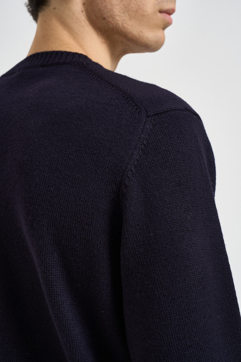 Maglia uomo girocollo blu notte 020 BLU NOTTE DIKTAT 