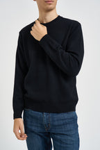 Maglia uomo girocollo nero 020 NERO DIKTAT 