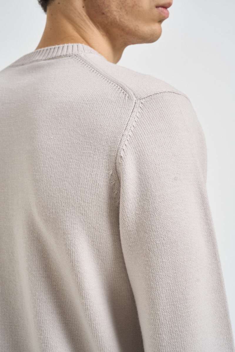 Maglia uomo girocollo grigio chiaro 020 SPAGO DIKTAT 
