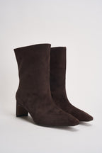 Stivali donna in suede marroni AI52/C7061 MORO DIVINE FOLLIE 