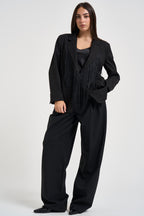 Blazer donna con frange nero JDQFKDZ NERO DIXIE 