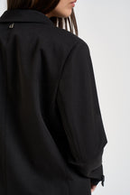 Blazer donna con frange nero JDQFKDZ NERO DIXIE 