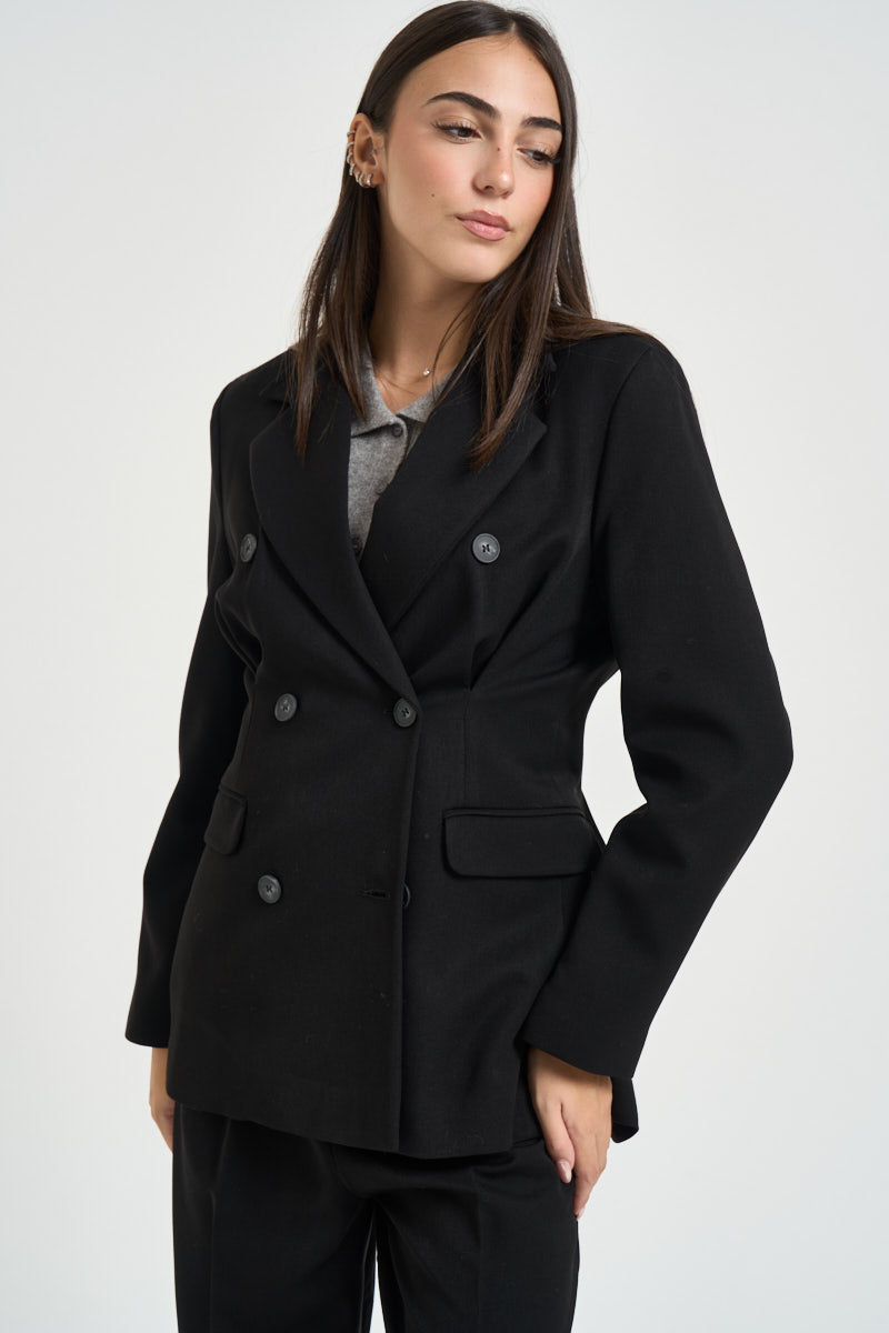 Abito donna doppiopetto nero N845B004A NERO DIXIE 