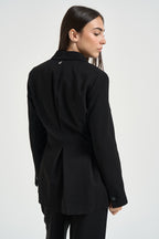 Abito donna doppiopetto nero N845B004A NERO DIXIE 