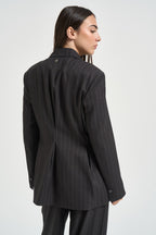 Abito donna gessato grigio antracite N845B005A ANTRACITE DIXIE 