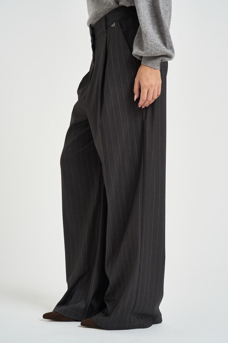 Abito donna gessato grigio antracite N845B005A ANTRACITE DIXIE 