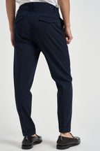 Pantaloni uomo sartoriali blu navy FALO BLU EDD 