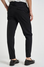 Pantaloni uomo sartoriali neri FALO NERO EDD 