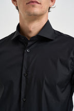Camicia uomo classica nera SINFONIA NERO EDD 