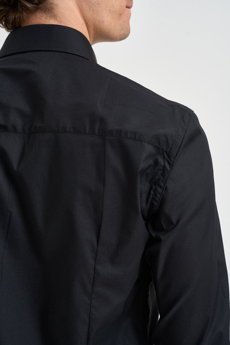Camicia uomo classica nera SINFONIA NERO EDD 