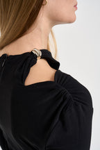 Abito donna lungo nero 0286 NERO ELEH 
